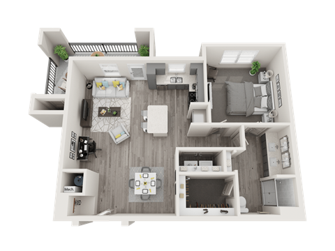 4205 Dalrock Rd 1-2 Beds Apartment for Rent - Photo Gallery 37